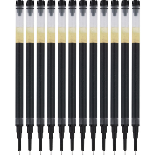 PILOT Precise V7 RT Rollerball Ink Refills, 0.7mm, Black Ink, 12-Pack