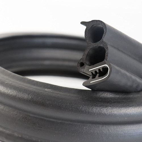 Car Door Rubber Seal Strip Trim, Heavy Duty Automotive Weather Stripping