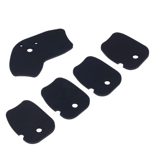 Rldym 5PCS Car Cup Holder Rubber Inserts Set 66995-AD011 for 2001-2004 Year Toyota Tacoma, Center Console Cup Holder Repair Kit