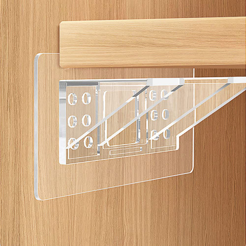 12 Pieces Large Size Adhesive Shelf Bracket, Shelf Support Pegs