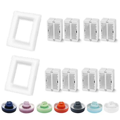 Lawfery 8 Pack Ceramic Cat Water Fountain Filters Replacement