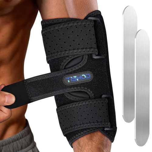 TISMOD Elbow Brace, Elbow Splint for Cubital Tunnel Brace for Sleeping-Immobilizer for Ulnar Nerve Brace Elbow Pain fit Men & Women
