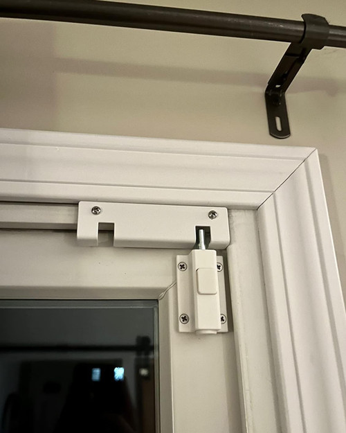 SDGINA Sliding Door Security Lock 2 Pack - Sliding Patio Door Lock for Glass Doors