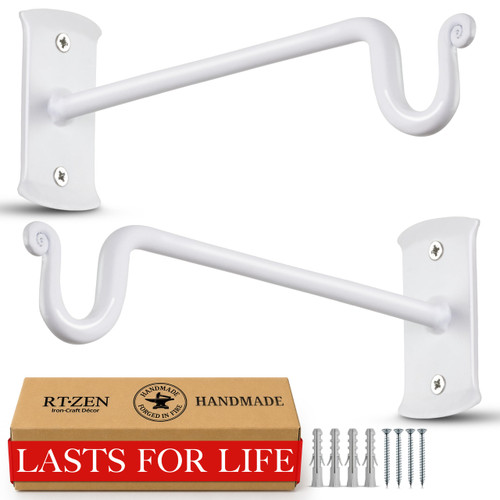 RTZEN Plant Hangers Indoor or Outdoor Heavy Duty Wall Bracket Hooks
