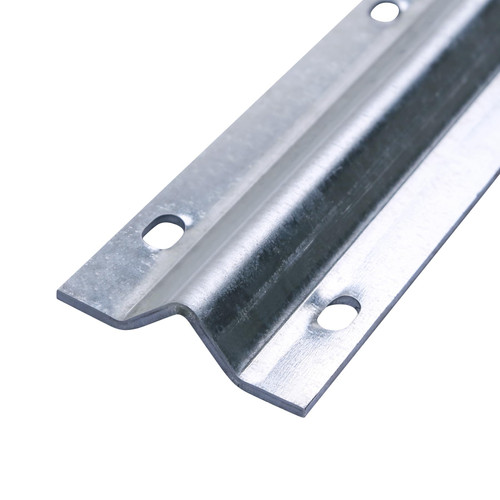 Aiwaiufu 12FT Galvanized Inverted V Track Kit – 3pcs 4FT Slide Gate Tracks with Mounting Hardware – Heavy Duty Steel Rail for Sliding Driveway Gates, Barn Doors, and Outdoor Applications