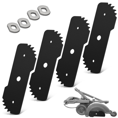 4 Pack EB-007 Edge Hog Heavy-Duty Edger Replacement Blades (7-1/2-inch)