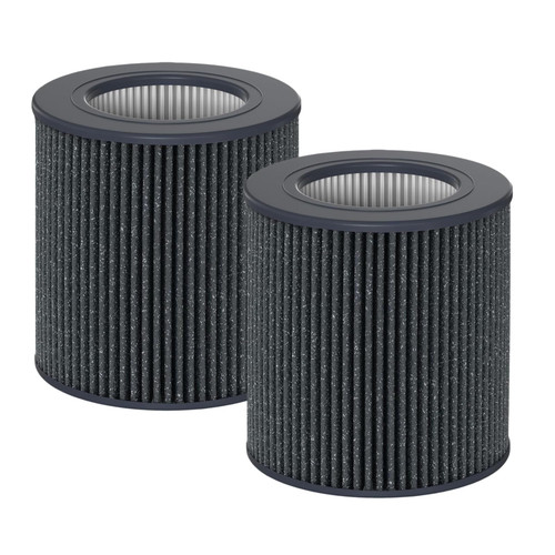 2 Pack Air Mini Replacement Filters, Compatible with Molekule Air Mini And Air Mini+ Air Purifiers, High-Efficiency Activated Carbon 3-in-1 Air Clean Filtration System