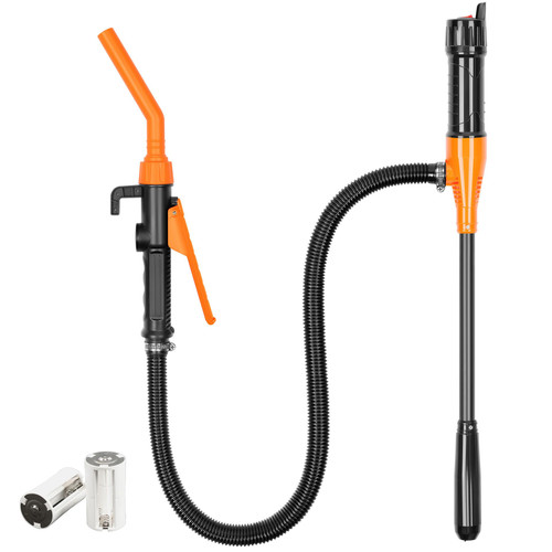 ShowyLive Portable Fuel Transfer Pump, 2.4GPM Cordless Siphon Pump