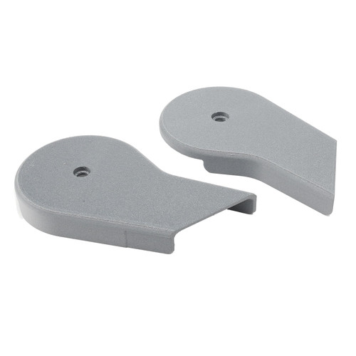 1992-1997 Light Gray/Opal Gray 40/20/40 Split Bench Seat Hinge Covers for Ford F150 F250 F350 OBS Trucks | Interior Replacement Parts | Compatible with F-Series 1992-1997 Models
