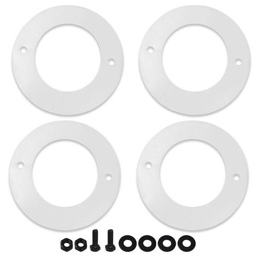 4PCS Chimney Insulation Wool Parts, Heat Resistant Gasket Replacement for Traeger/Pit Boss and Camp Chef Wood Pellet Grill Smokers