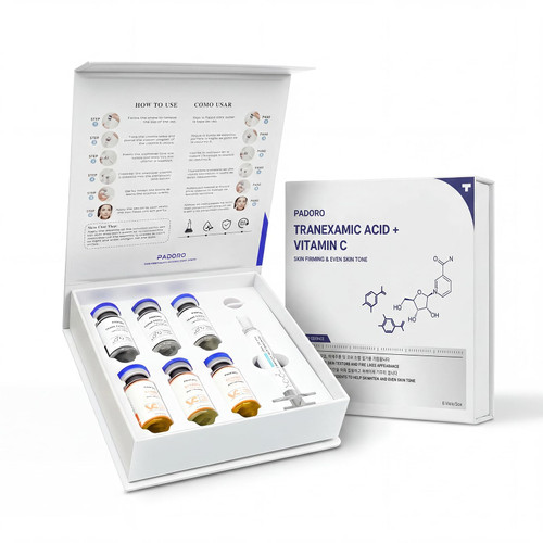 Tranexamic Acid Serum, Gold Vitamin C, Dark Spots, Pigmentation serum, Improves the Appearance, Anti-Aging Serum, Suitable for All Skin Types, Skincare, Repairs and Comforts, Reduces Wrinkles (1PC)