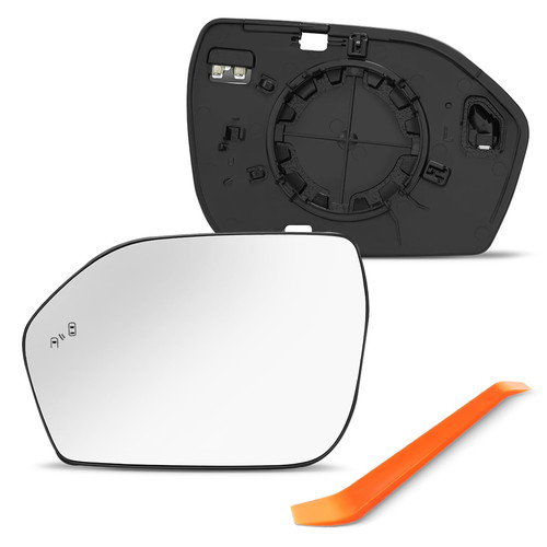 SNEMEEY Compatible with 2020-2024 Ford Explorer Driver Side BSD Mirror