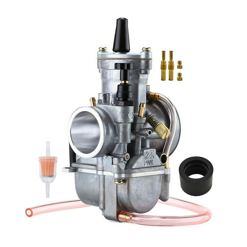 SVKZGFZ PWK 28mm Carburetor for Honda Kawasaki Suzuki Yamaha 50CC 125CC 150CC 250CC 500CC ATV Quad Scooter Dirt Pit Mini Bike Universal Engine Carb