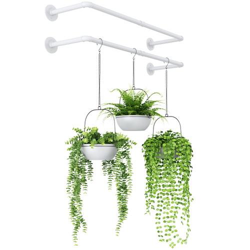 Bamworld Hanging Planters 2PCS for Indoor Plants Hanging Plant Holder
