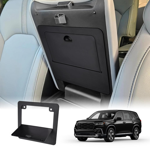 Autorder Armrest Hidden Storage Box for 2023-2026 Honda Pilot/2024-2026 Ridgeline/2024-2026 Passport Accessories Center Console Organizer Secret Compartment Hidden Organizer Insert Tray