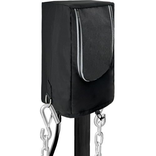 Chanvoo RV Electric Tongue Jack Cover, Zippered Waterproof Trailer Cover