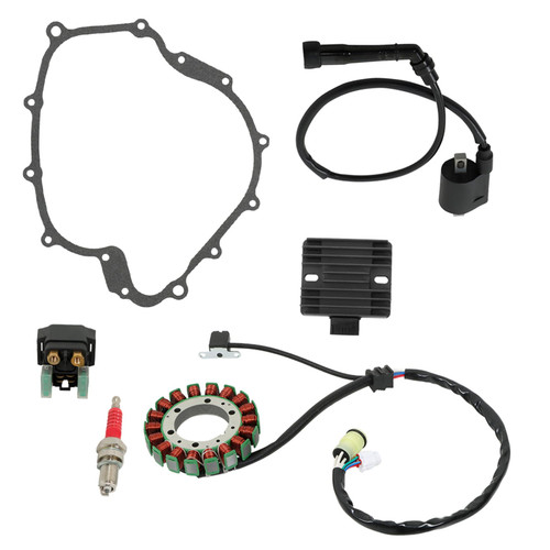 Silscvtt Ignition Coil Regulator Relay Kit Replacement for Yamaha Rhino 660