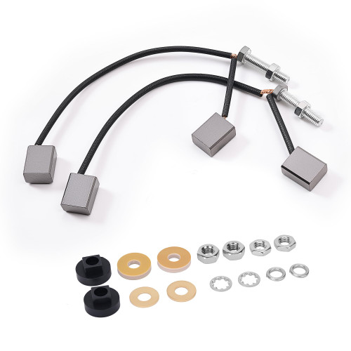 10L0L Golf Cart HITACHI Motor Brush Kit for Yamaha DM430-06, Motor Brushes Suitable for Yamaha G14 G16 G19 G20 G22 Electric & G21 Gas, OEM JU2-H1801-20-00