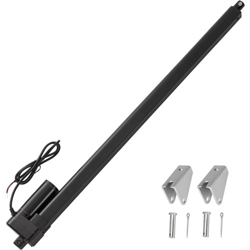 JQDML 32 Inch Stroke Linear Actuator 12V 440 lbs Heavy Duty IP65 Waterproof