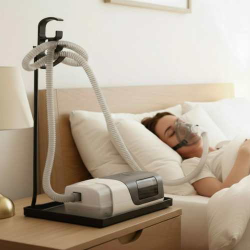 Geiserailie CPAP Hose Holder, Mask and Hose Bedside Organizer