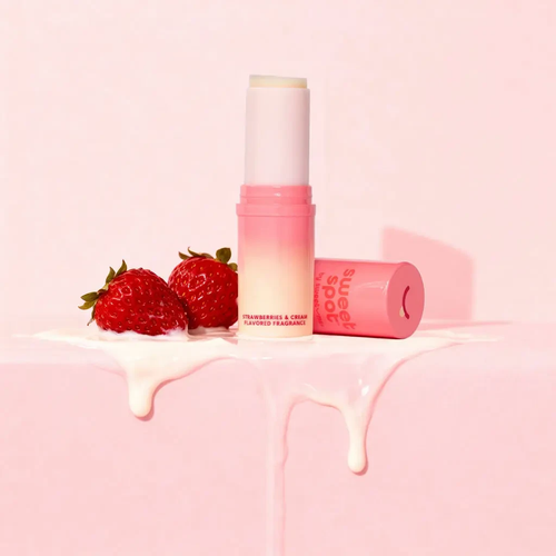 "Strawberries and Cream Flavored Solid Fragrance Specifications: Default"