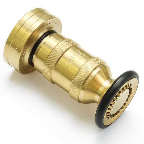 Fire Hose Nozzle 2" NPSH/NPT Fire Fighter Hose Nozzle 100 psi 75 gpm