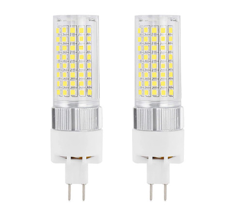 CTKcom 12W G8.5 LED Corn Bulbs G8.5 Bi-Pin Base Equivalent to 120W Halogen Bulb for Home Factory Under Counter Light, 4000K Neutral White, AC120V, Not-Dimmable,Pack of 2