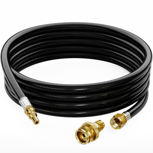 CALPOSE 15 FT Propane Quick Connect Hose for RV to Gas Grill