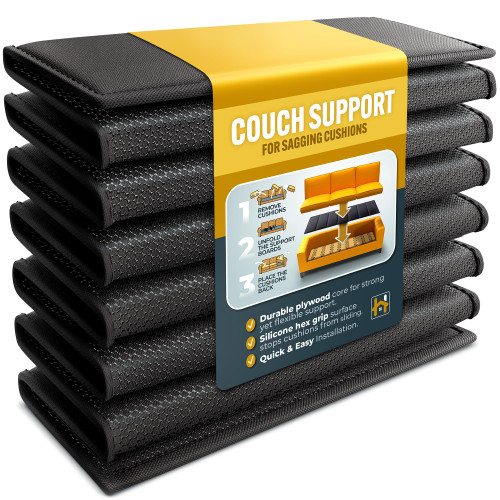Golden Home Essentials XXXL Heavy Duty Couch Support for Sagging Cushions - 30in x 68in Extra Wide Sofa Cushion Board - 0.4in Saggy Cushion for Seat Support