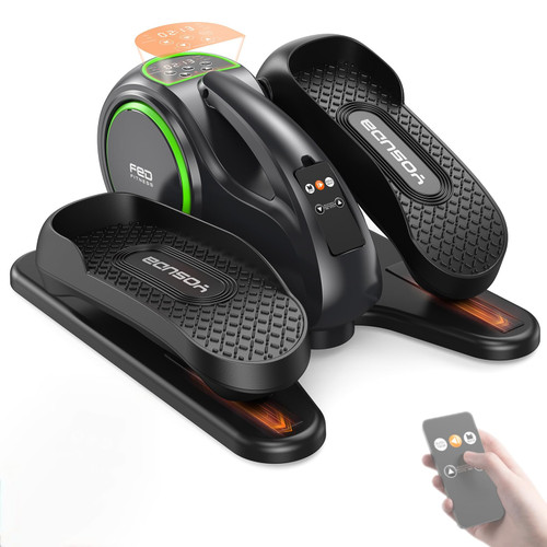 YOSUDA Under Desk Elliptical Machine, Seated Pedal Exerciser for Seniors