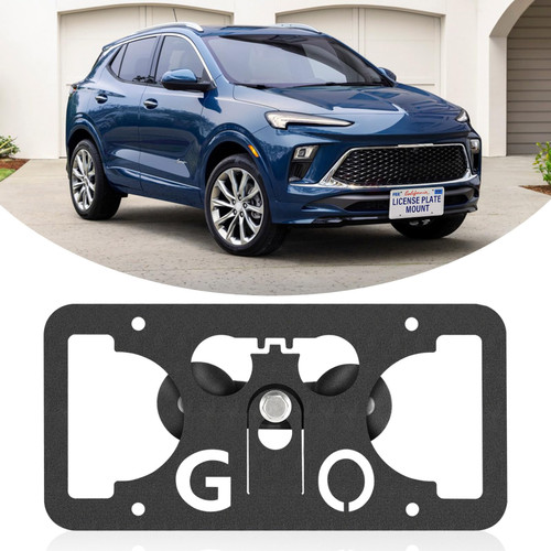 No Drill Front License Plate Frame Fits Buick Enclave/Cascada/Century