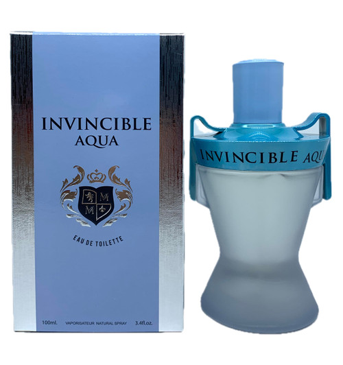Invincible Aqua Men's Cologne 3.4 Fl. Oz. Eau de Toilette Spray