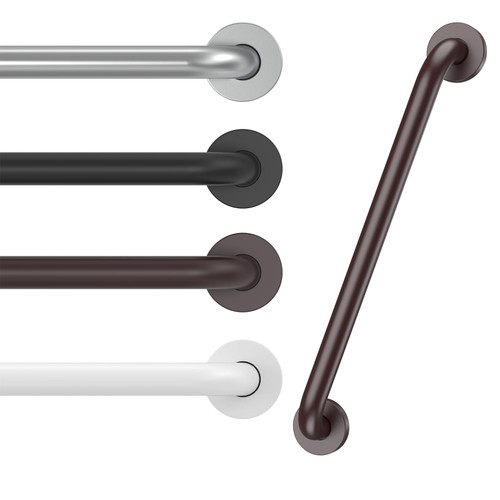 Tesuchan 16 Inch Grab Bars for Wall Oil Brown