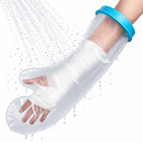 Cast Covers for Shower Arm, 100% Waterproof Cast Cover Arm Adult- Reusable