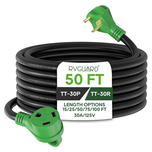 RVGUARD 30 Amp 50 Foot RV Extension Cord
