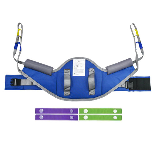 EZ Assistive Sit to Stand Lift Patient Aid Padded Sling and Stand Assist with Back Support,Patient Lift Sling Works with Most Mobility Aids & Equipment (Medium)