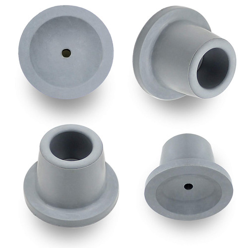 Amgiimor 4Pcs 1" I.D Grey Replacement Feet Rubber Suction Cup Feet
