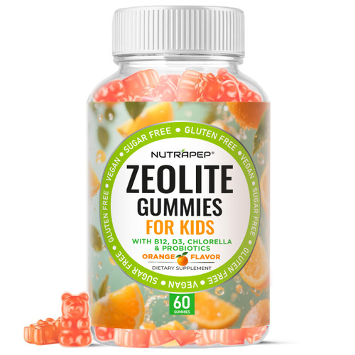 NutraPep Zeolite Detox Gummies for Kids Total Body Cleanse