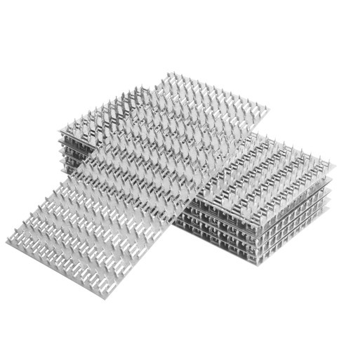 JAVOUKA 10 Pack 6x12 inch Truss Mending Plate Fits for 8mm Nail Teeth