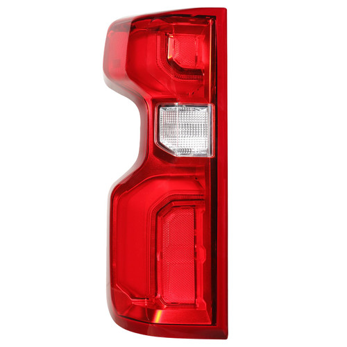 Boine Left Driver Side Tail Light Compatible With 2019-2023 Chevy Silverado 1500 2500HD 3500HD LED Model Rear Light Housing - Bulb and Harness Included (Led Typel, Left Driver Side)