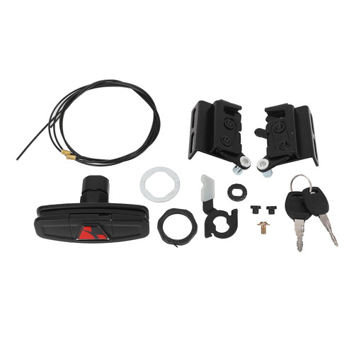 CHICIRIS Truck Cap Twist Handle Kit Enhanced Security Manual Unlocking 2 Keys for LEER Truck Caps 100XQ 100XL 100XR TSC700