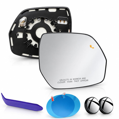 Passenger Side Mirror Glass Compatible with Lincoln Aviator 2020-2026