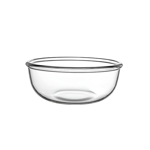 JCXivan5.5Qt Large Glass Mixing Bowl,Clear Borosilicate Glass Bowl Salad Bowl for Making Baking Sourdough Bread Dough,Serving Prep Fruit Vegetable Pasta on Kitchen Countertop Heat-Resistant