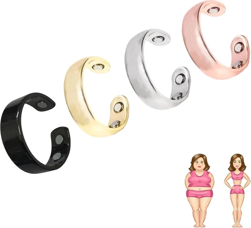 Vayro Ring, Original Mgntc Wellness Ring for Women and Men 4 Color Ring Set