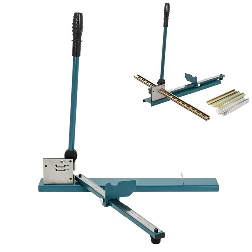 tonchean Din Rail Cutter Double Groove Manual Rail Cutter Tool 50cm/20in