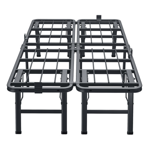 14 Inch Twin XL Metal Folding Bed Frame,Tool-Free Assembly Platform
