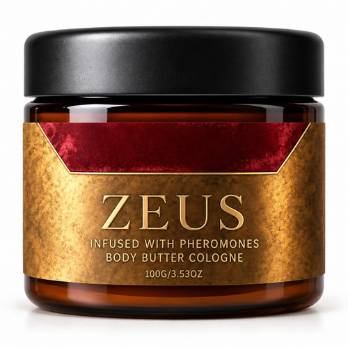 Zeus Body Butter Cologne For Men, Kingsire Body Butter Cologne, 3.53 Oz
