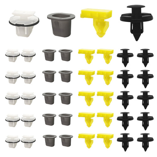 GolTHd Wheel Opening Moulding Clips, Fender Flare Retainer Clips, 40PCS
