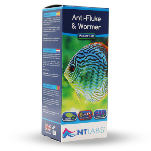 NT Labs Aquarium Anti-Fluke and Wormer (20ml Treats 2 Courses of 500L)