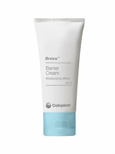 Brava Skin Barrier Cream 60ml | Moisturising Protective Cream for Ostomy & Peristomal Skin Care | Skin Friendly Barrier Protection
